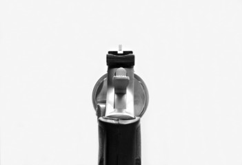sights of a 38 gun