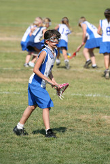 Obraz premium lacrosse girl