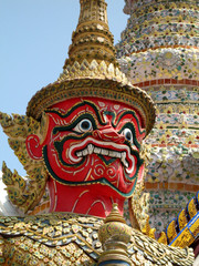 statue, buddhist temple