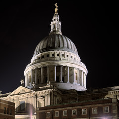 st paul's cathedral - dome from north side