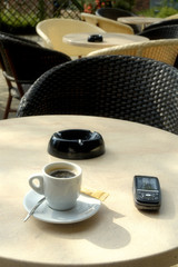 détente à la terrasse