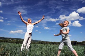 family  on  joyful day