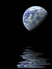 planet reflection