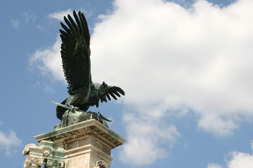 ornate budapest eagle