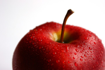 red apple