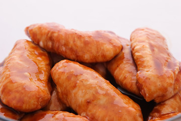 chicken wings in marinade