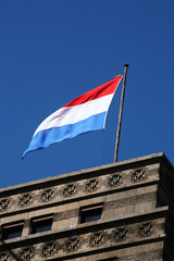 Fototapeta premium niederländische flagge, fahne niederlande