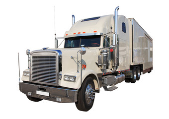 the white auto truck