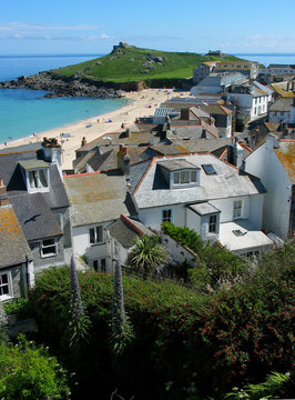 St Ives Viewed From The Tate