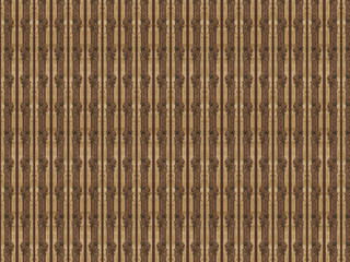 floral background, recurrent and symmetric