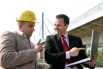 two businessman