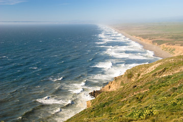 point reyes shore, california