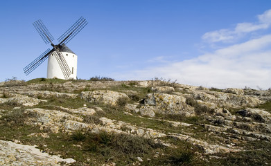 Fototapeta na wymiar ancient windmill