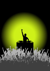 dancing at a party