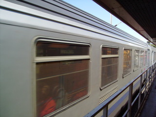 Fototapeta na wymiar passage train vitesse