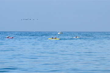 Naklejka premium kayak fishing iii