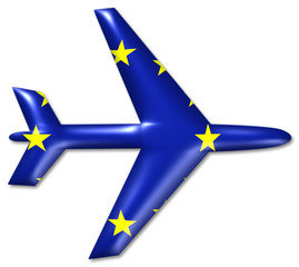 flugzeug europa airplane europe eu