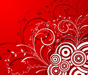 abstract floral background