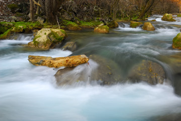 water flow in early spring