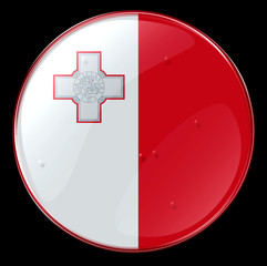 malta flag button