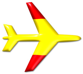 flugzeug spanien airplane spain