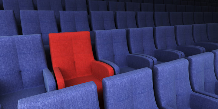 Auditorium With One Exclusive Seat