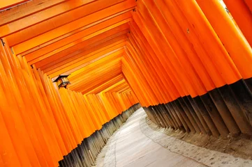 Gordijnen tempio inari kyoto © Paolo Marzio