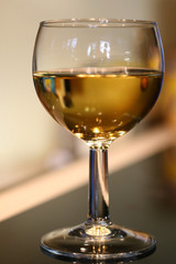verre de vin blanc, verre ballon