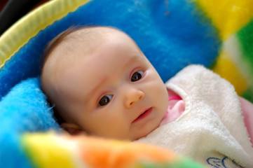a beautiful baby