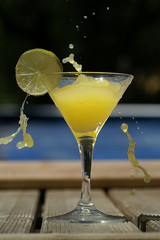 cocktail éclaboussé