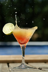 cocktail et gouttes