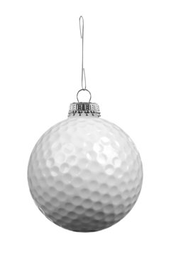 golf ball ornament