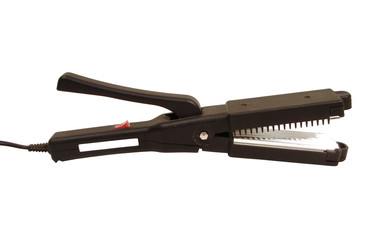 hair curler isolated on white background