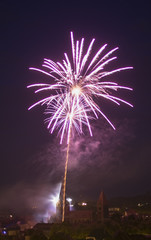 fireworks on whitsun