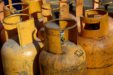 gas cylinders