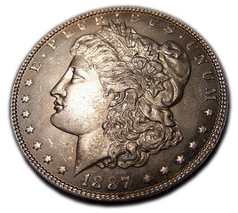 coin - morgan silver dollar