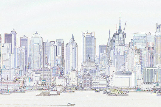 manhattan sketch