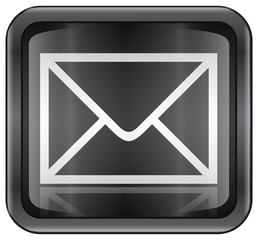 postal envelope. (with clipping path)