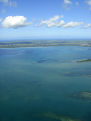 vue aerienne de la guadeloupe