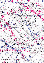 taches d'encre couleur