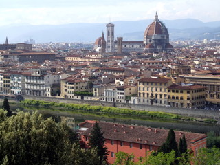 Fototapeta na wymiar Florence cityscape, Firenze, Italy