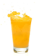 orange juice splash