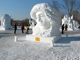 Fototapeten Snow sculpture © Sammy