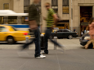 sidewalk blur