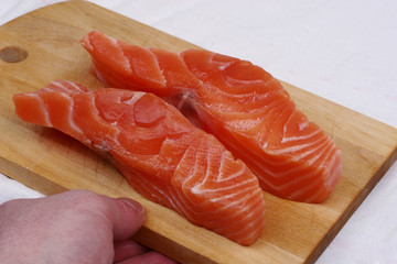  fillet of a salmon
