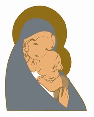vierge et l'enfant