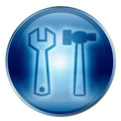 tools icon. (with clipping path)