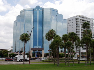 glass building