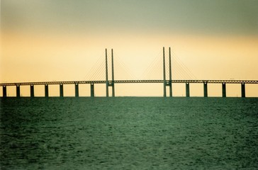 Fototapeta na wymiar oersund bridge | bridge oersund