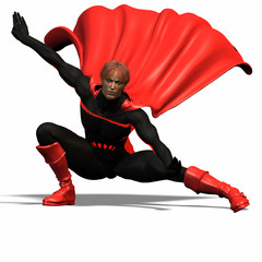 red super hero #5